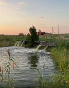 В Астраханской области наполняют истощённые водоёмы